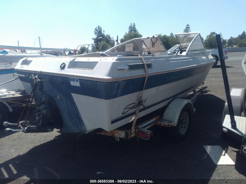 1988 Sea Swirl Boat/Trailer VIN: BRCD343BD888 Lot: 36553388