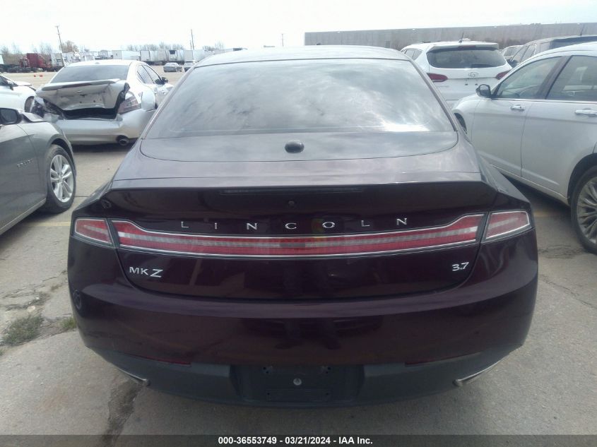 2013 Lincoln Mkz VIN: 3LN6L2GK7DR801336 Lot: 36553749