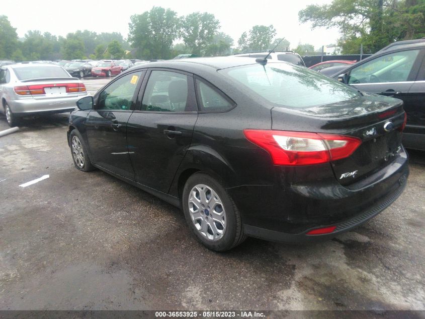 2012 Ford Focus Se VIN: 1FAHP3F23CL409921 Lot: 36553925