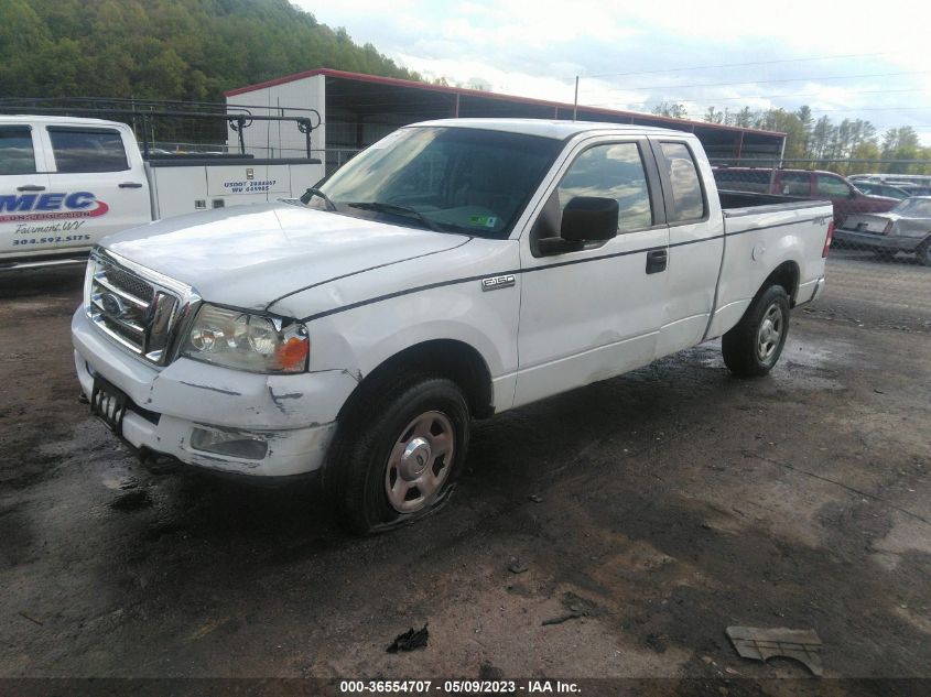 2005 Ford F-150 Xlt/Stx/Xl VIN: 1FTRX14W05NB52863 Lot: 36554707