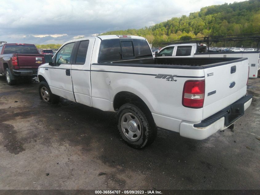 2005 Ford F-150 Xlt/Stx/Xl VIN: 1FTRX14W05NB52863 Lot: 36554707