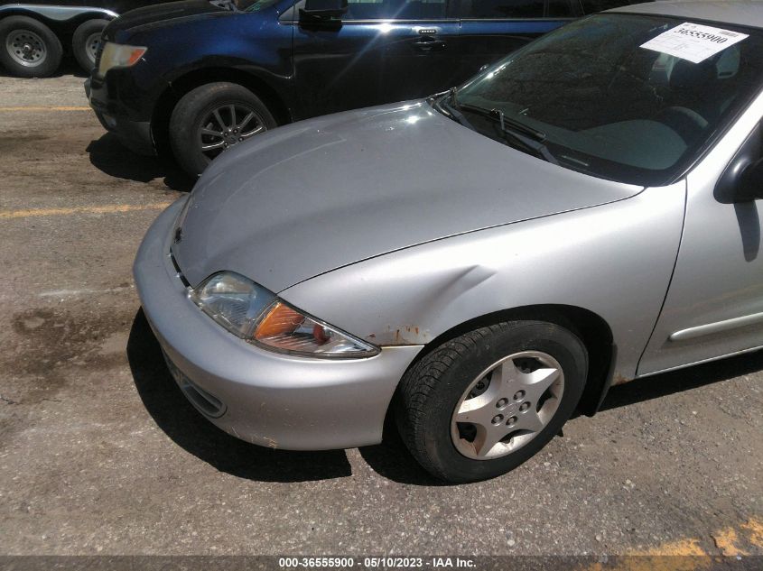 2002 Chevrolet Cavalier VIN: 1G1JC524327140877 Lot: 36555900