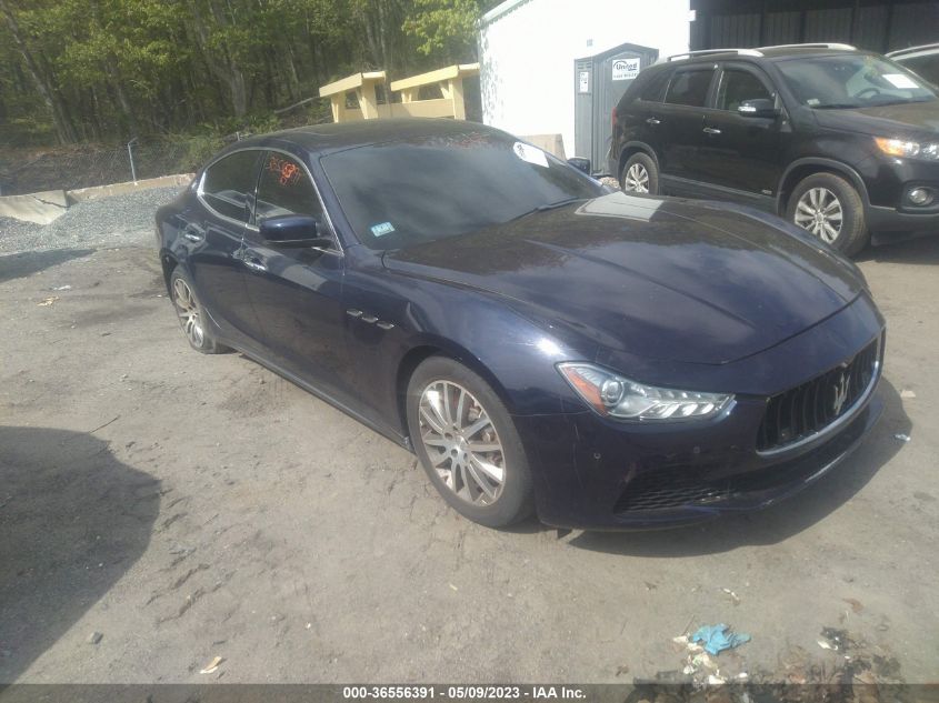 ZAM57RTA4E1086632 2014 Maserati Ghibli S Q4