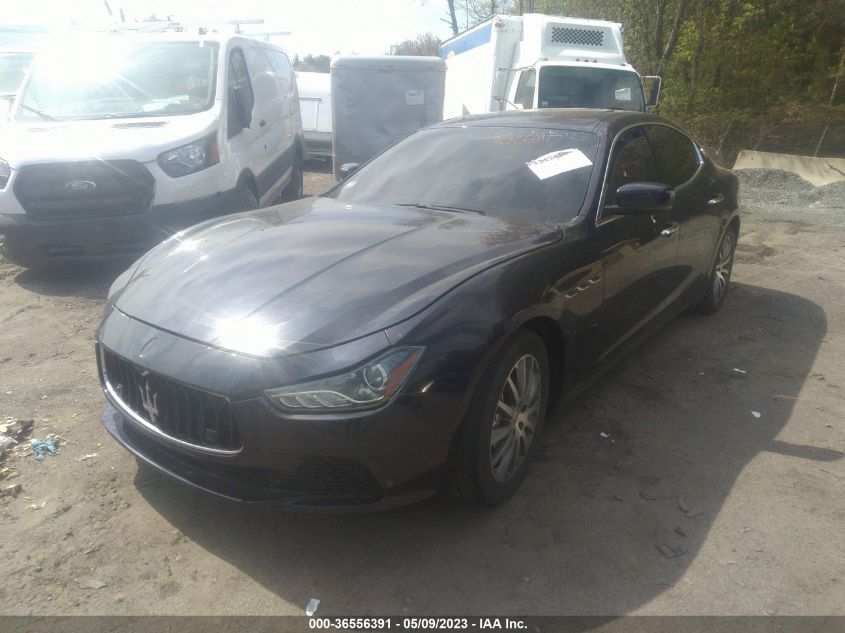 2014 Maserati Ghibli S Q4 VIN: ZAM57RTA4E1086632 Lot: 36556391