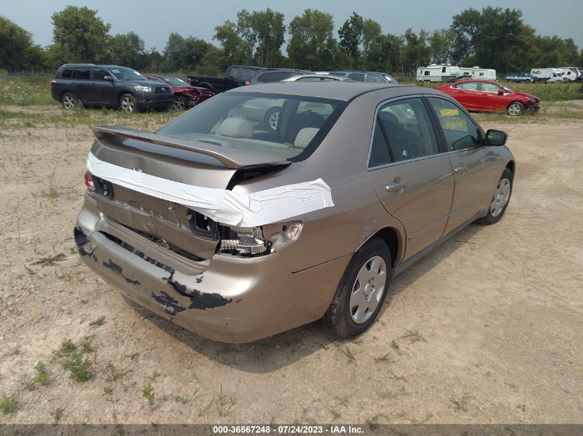 2005 Honda Accord 2.4 Lx VIN: 1HGCM56415A054838 Lot: 36567248