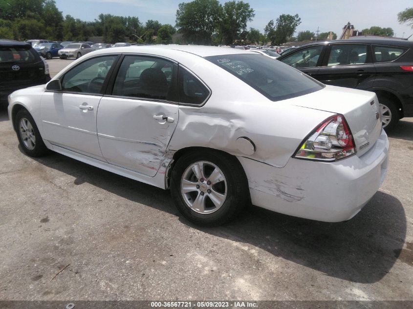 2014 Chevrolet Impala Limited Ls VIN: 2G1WA5E35E1179003 Lot: 36567721