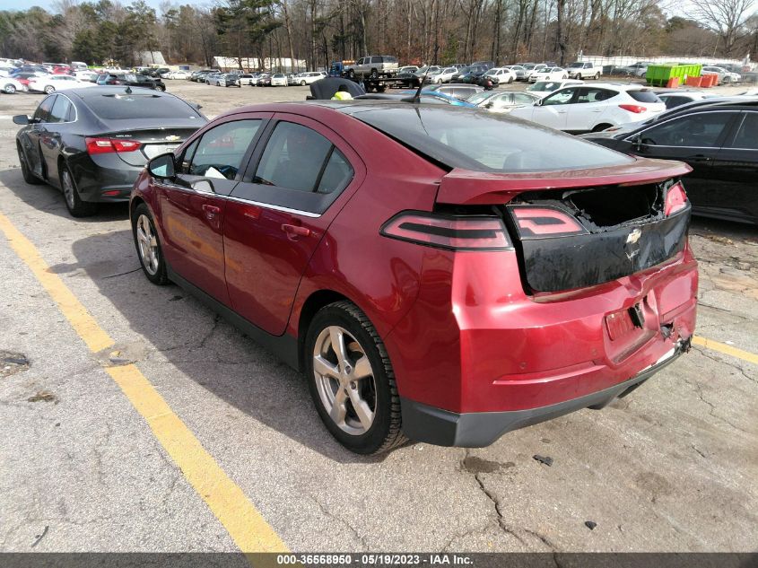 2011 Chevrolet Volt VIN: 1G1RD6E48BU103665 Lot: 36568950