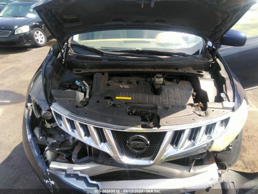 2009 Nissan Murano Le VIN: JN8AZ18W89W157282 Lot: 36569516