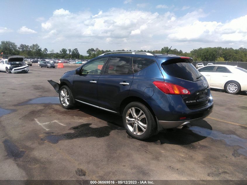 2009 Nissan Murano Le VIN: JN8AZ18W89W157282 Lot: 36569516