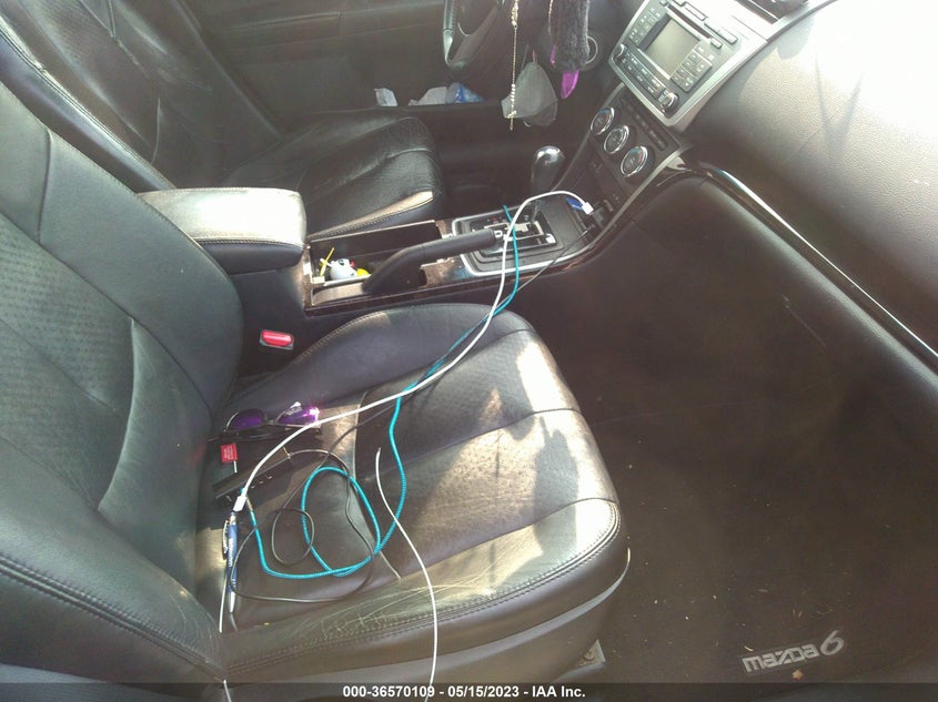 2013 MAZDA 6 VIN: 1YVHZ8CH8D5M05857