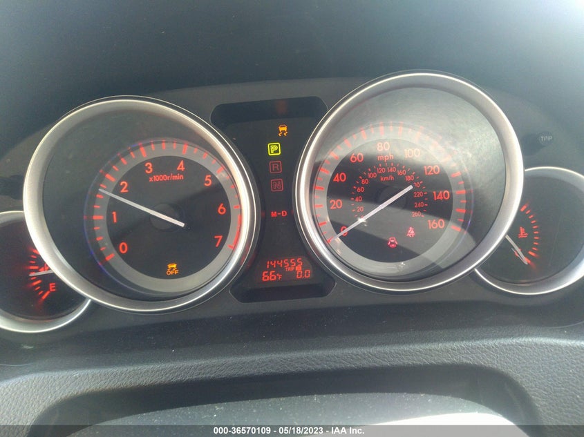 2013 MAZDA 6 VIN: 1YVHZ8CH8D5M05857