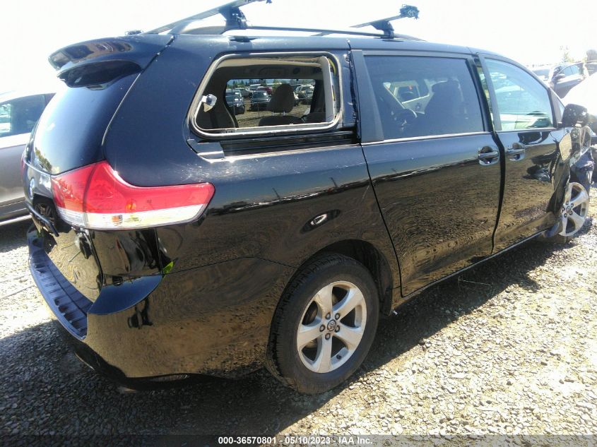 2013 Toyota Sienna Le V6 8 Passenger VIN: 5TDKK3DC1DS300951 Lot: 36570801