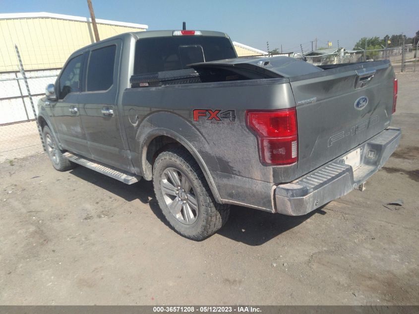 1FTEW1E49KKC11615 2019 Ford F-150 Lariat