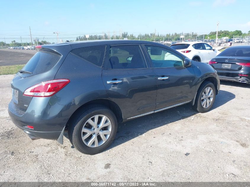 2013 Nissan Murano S VIN: JN8AZ1MW1DW300118 Lot: 36571742