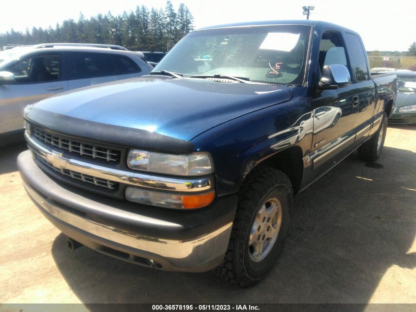 2001 Chevrolet Silverado 1500 Ls VIN: 2GCEK19T411265707 Lot: 36578195