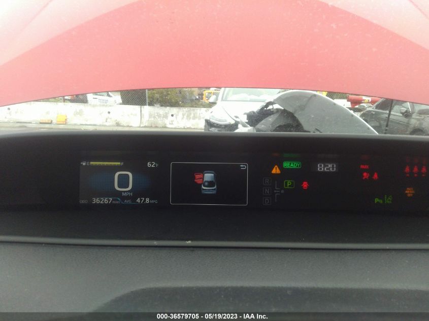 2021 Toyota Prius Xle VIN: JTDKAMFU6M3128531 Lot: 36579705