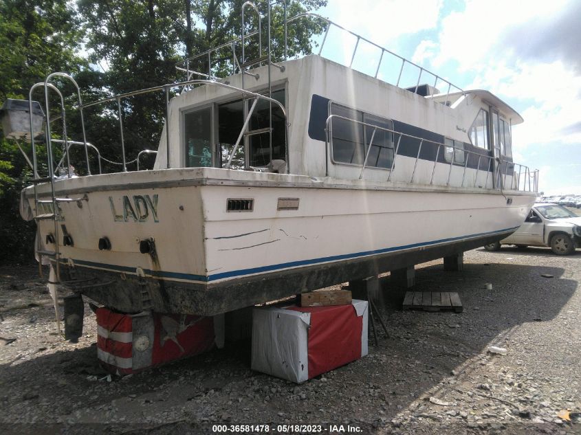 1972 Burns Houseboat VIN: 4307711 Lot: 36581478