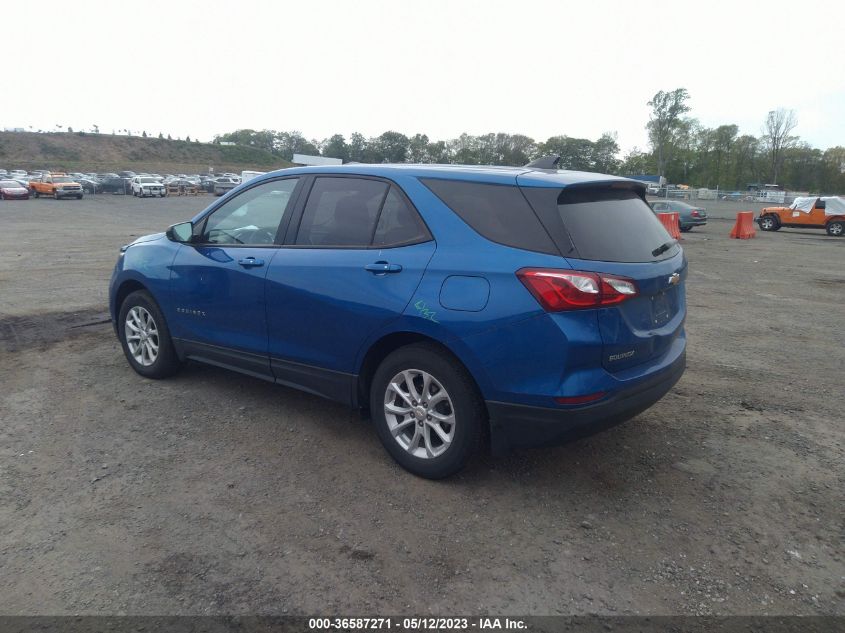 2019 Chevrolet Equinox Ls VIN: 3GNAXSEV1KS509789 Lot: 36587271