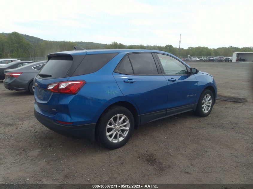 2019 Chevrolet Equinox Ls VIN: 3GNAXSEV1KS509789 Lot: 36587271