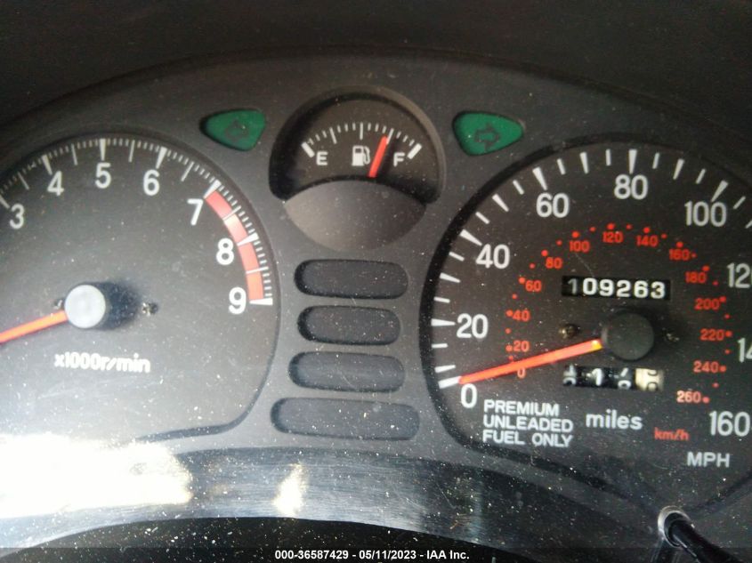 1994 Mitsubishi 3000 Gt VIN: JA3AM54JXRY001727 Lot: 36587429