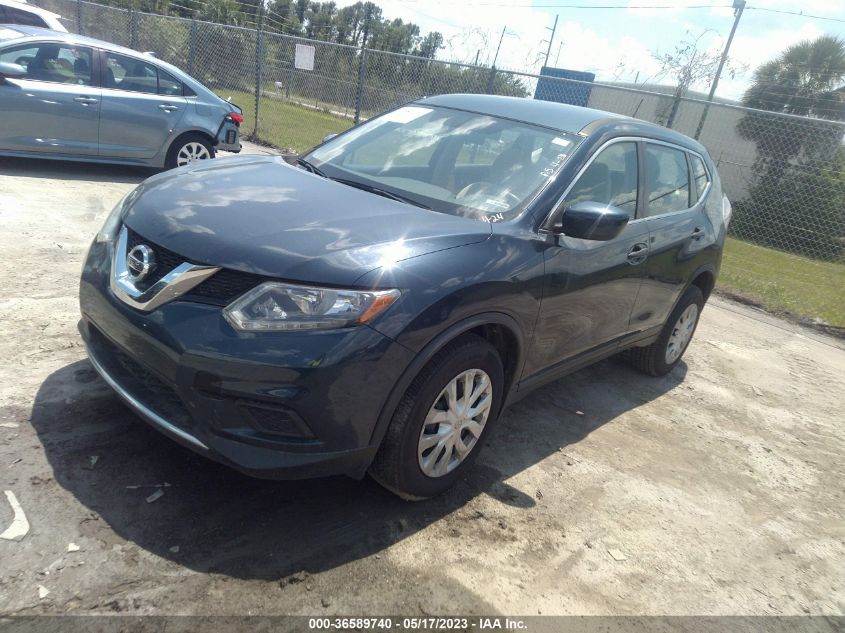 2016 Nissan Rogue S VIN: JN8AT2MV1GW139711 Lot: 36589740