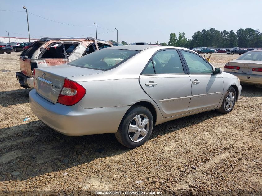 2004 Toyota Camry Le VIN: 4T1BE32K94U887232 Lot: 36590217