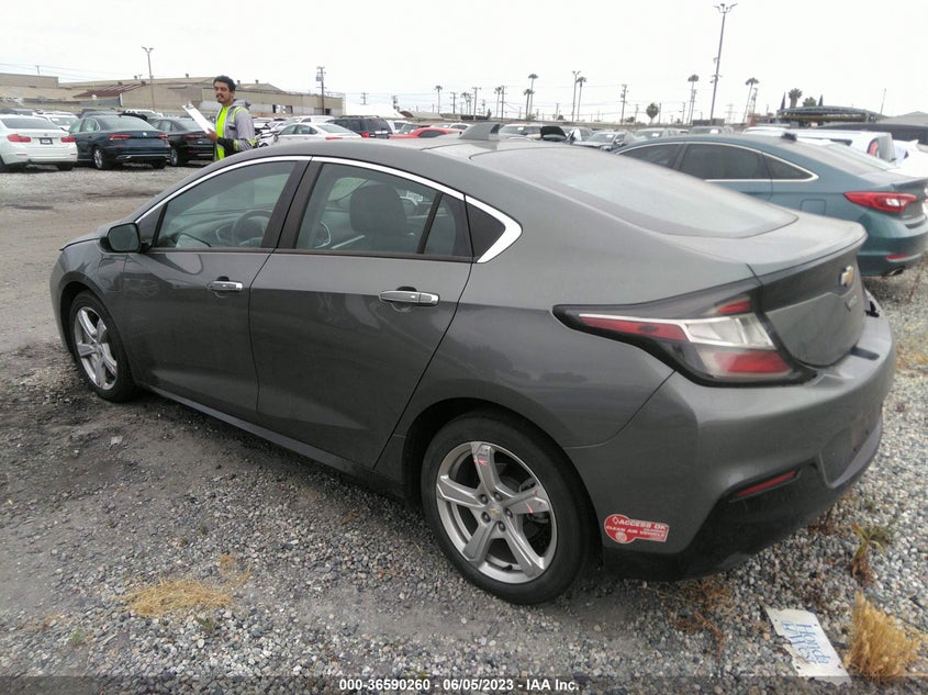 2017 CHEVROLET VOLT VIN: 1G1RC6S56HU209587