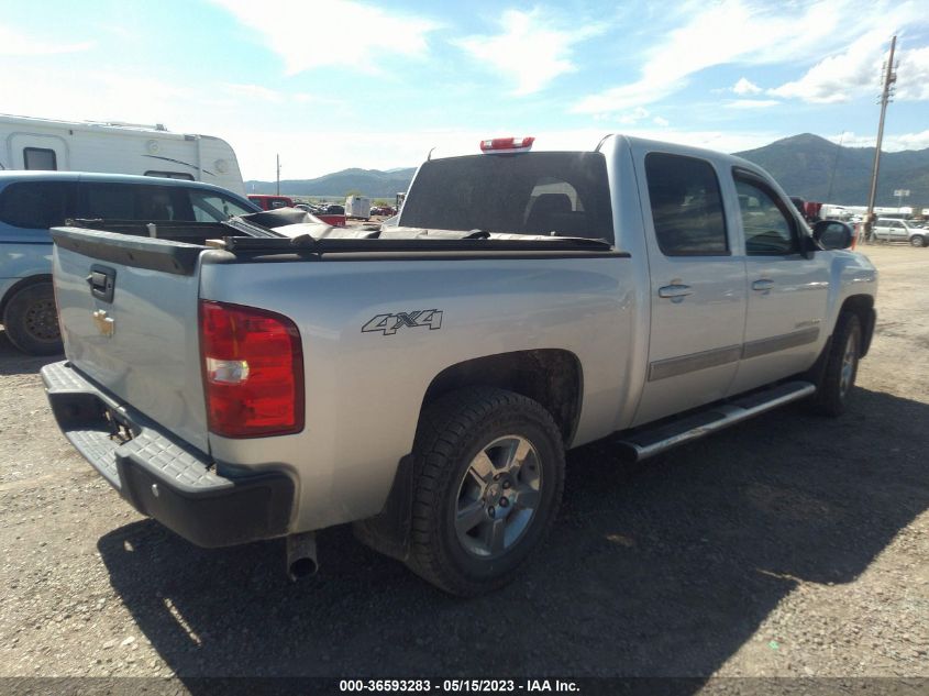 VIN 3GCPKTE72DG117578 2013 CHEVROLET SILVERADO 1500 no.4