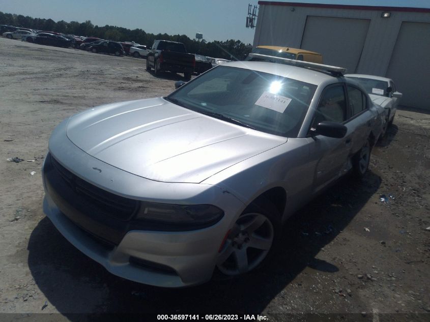 2019 Dodge Charger Police Rwd VIN: 2C3CDXAT4KH611476 Lot: 36597141