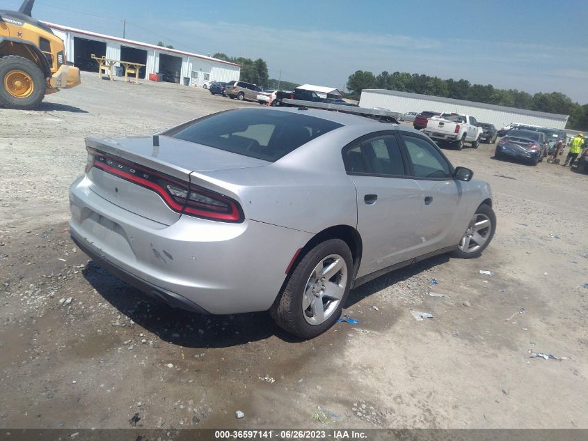 2019 Dodge Charger Police Rwd VIN: 2C3CDXAT4KH611476 Lot: 36597141