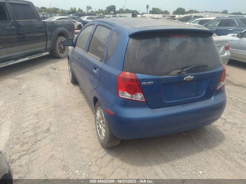 2004 Chevrolet Aveo VIN: KL1TD62664B208536 Lot: 36602309