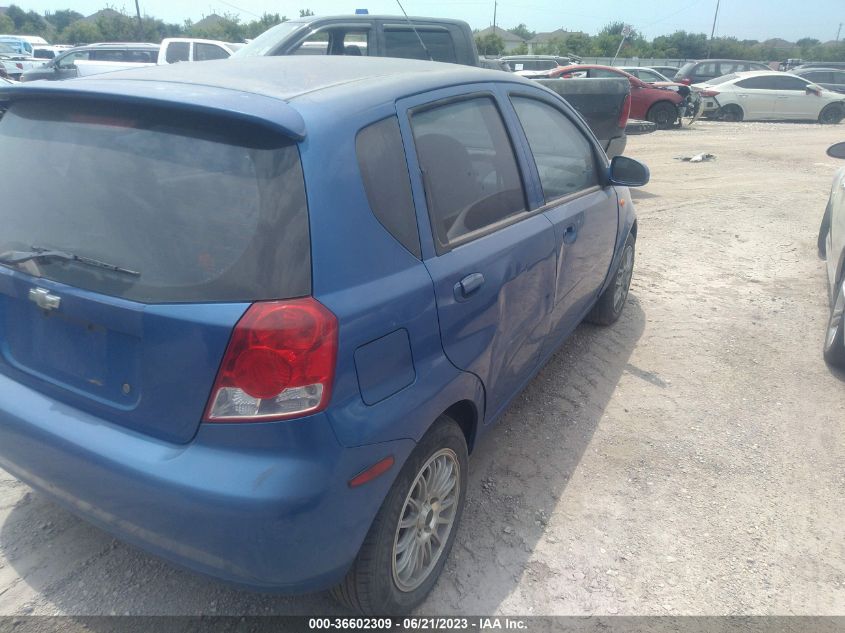 KL1TD62664B208536 2004 Chevrolet Aveo