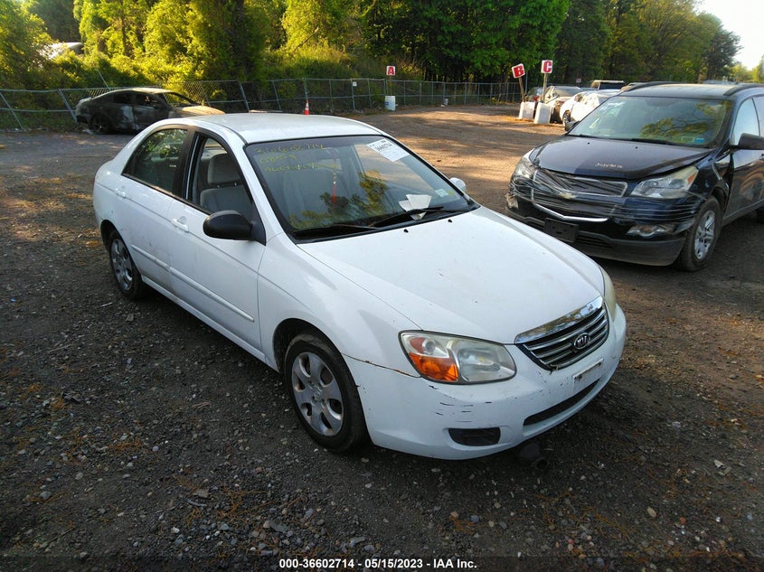 2008 Kia Spectra Ex VIN: KNAFE122185509672 Lot: 36602714