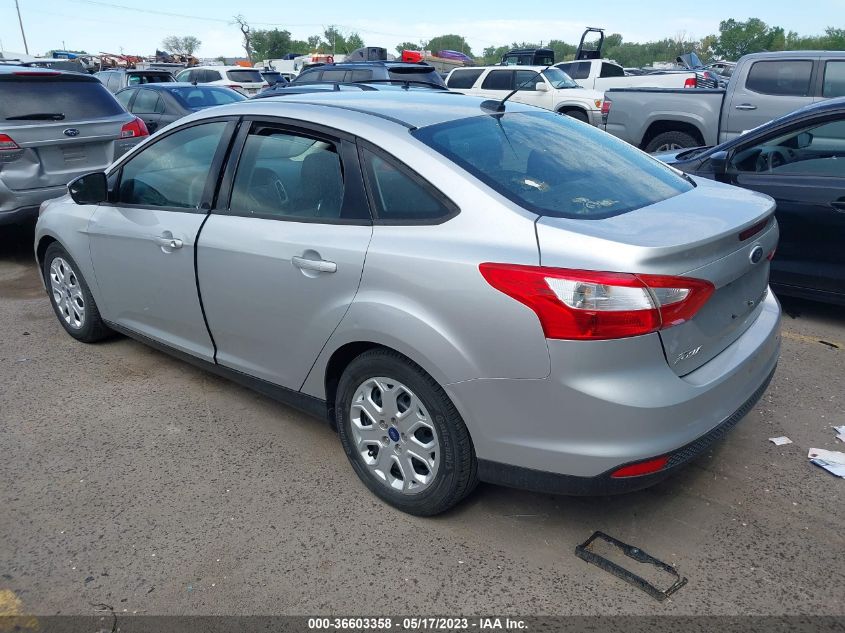 2012 Ford Focus Se VIN: 1FAHP3F20CL371631 Lot: 40394222