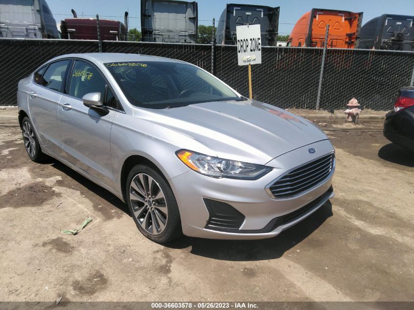 2019 Ford Fusion Se VIN: 3FA6P0T98KR238767 Lot: 36603578