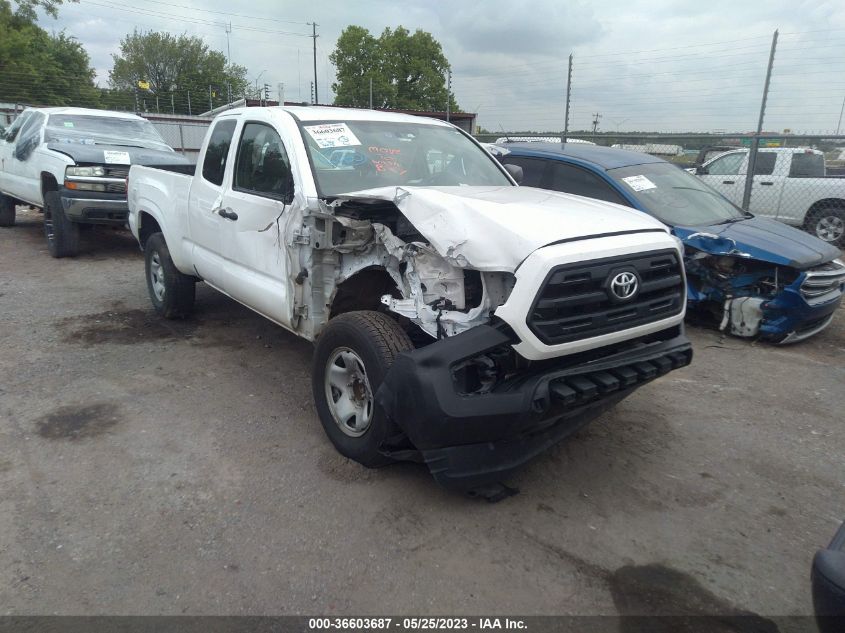 2017 Toyota Tacoma Sr VIN: 5TFRX5GNXHX102460 Lot: 36603687