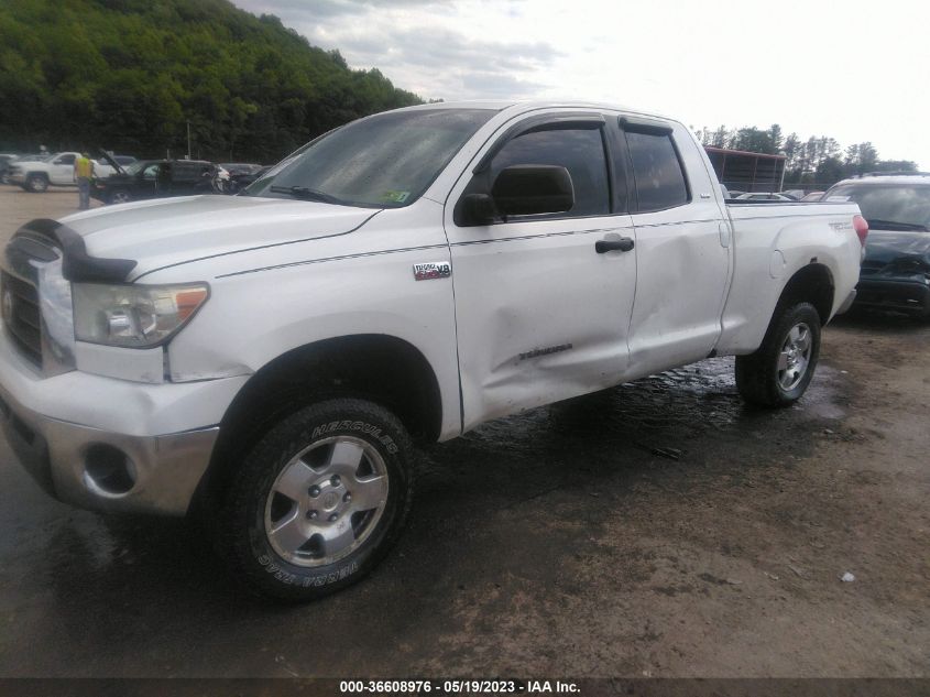 2007 Toyota Tundra Sr5 5.7L V8 VIN: 5TBBV54197S450837 Lot: 36608976