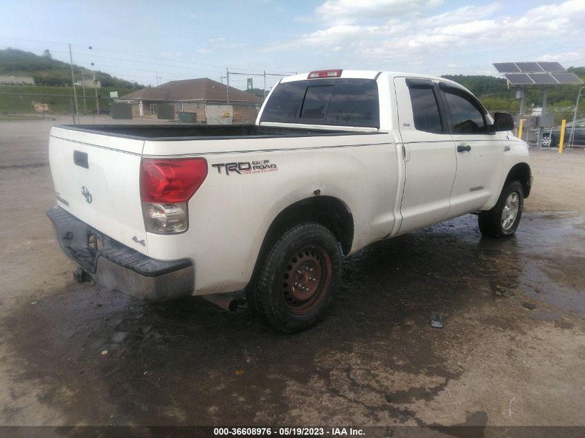 2007 Toyota Tundra Sr5 5.7L V8 VIN: 5TBBV54197S450837 Lot: 36608976