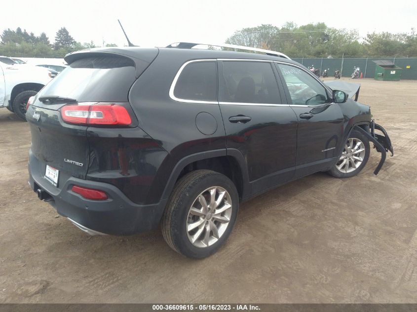 2015 Jeep Cherokee Limited VIN: 1C4PJLDS1FW580941 Lot: 36609615