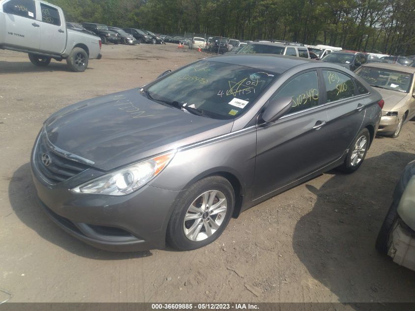 2012 Hyundai Sonata Gls VIN: 5NPEB4AC5CH400224 Lot: 36609885