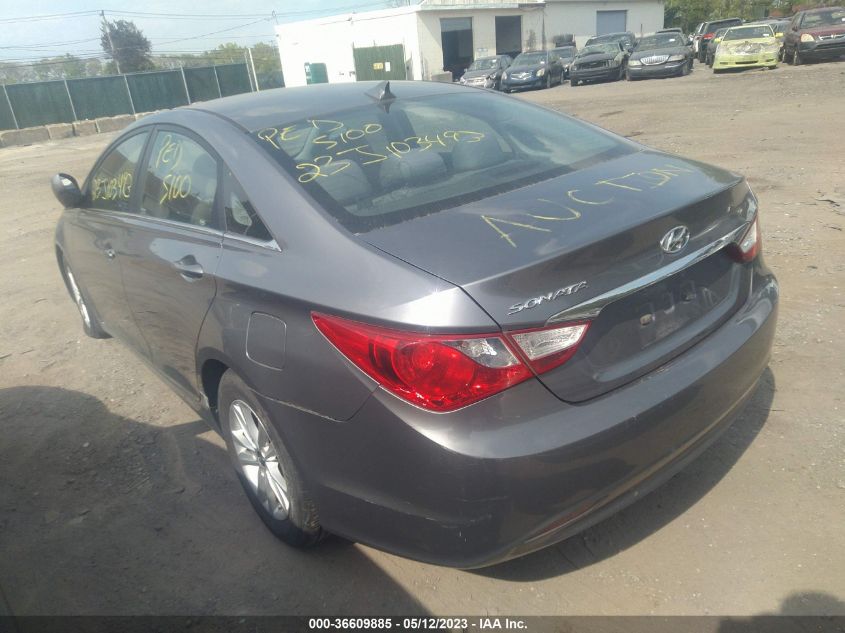 2012 Hyundai Sonata Gls VIN: 5NPEB4AC5CH400224 Lot: 36609885