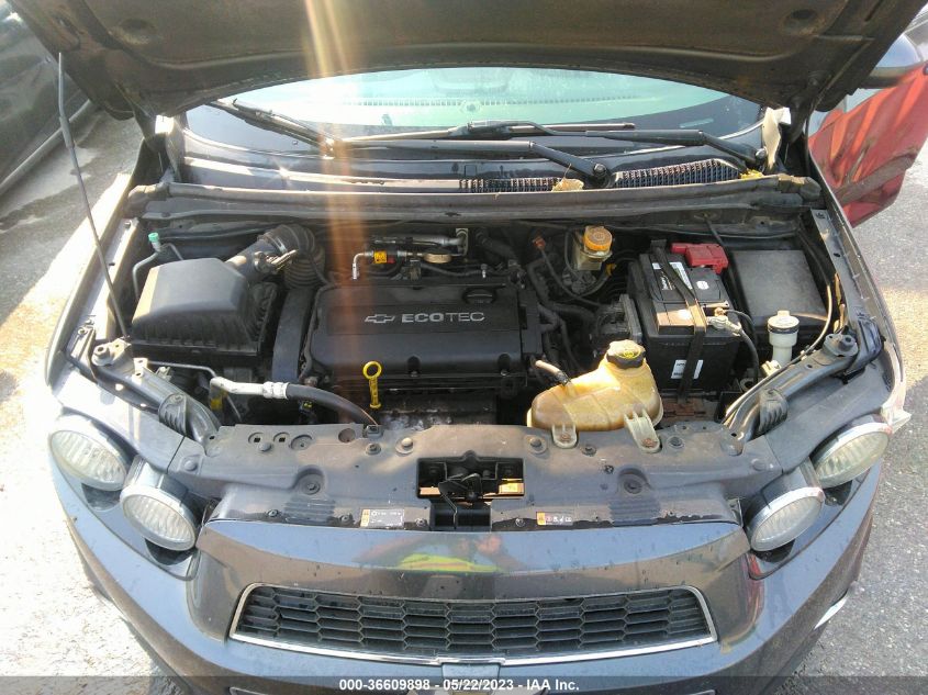 2012 Chevrolet Sonic 2Lt VIN: 1G1JC6SH2C4170755 Lot: 36609898