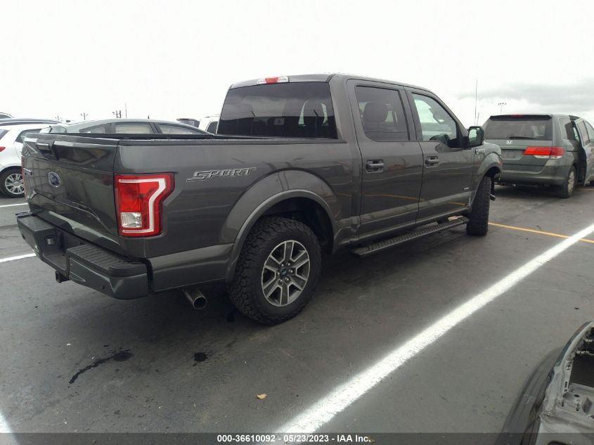 2017 Ford F-150 Xl/Xlt/Lariat VIN: 1FTEW1CPXHKC73952 Lot: 36610092