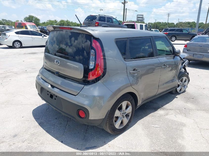 2019 Kia Soul VIN: KNDJN2A24K7682568 Lot: 36610813