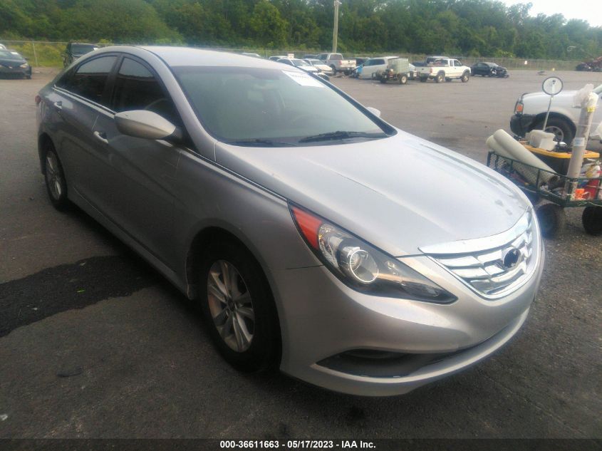 2014 Hyundai Sonata Gls VIN: 5NPEB4ACXEH865472 Lot: 36611663