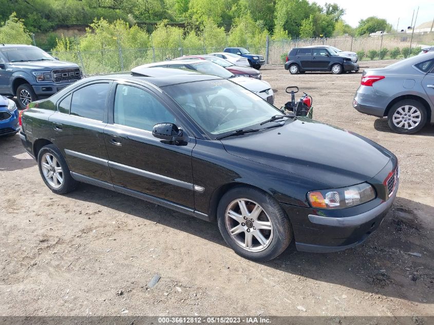 2002 Volvo S60 2.4 A/2.4 A Sr/2.4 M VIN: YV1RS61RX22194989 Lot: 36612812