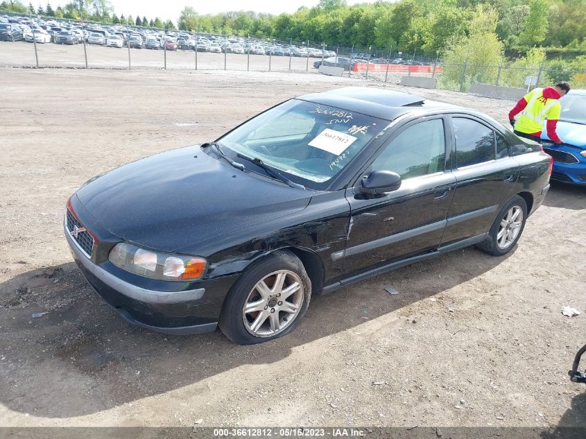 2002 Volvo S60 2.4 A/2.4 A Sr/2.4 M VIN: YV1RS61RX22194989 Lot: 36612812