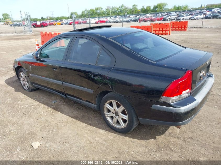 2002 Volvo S60 2.4 A/2.4 A Sr/2.4 M VIN: YV1RS61RX22194989 Lot: 36612812