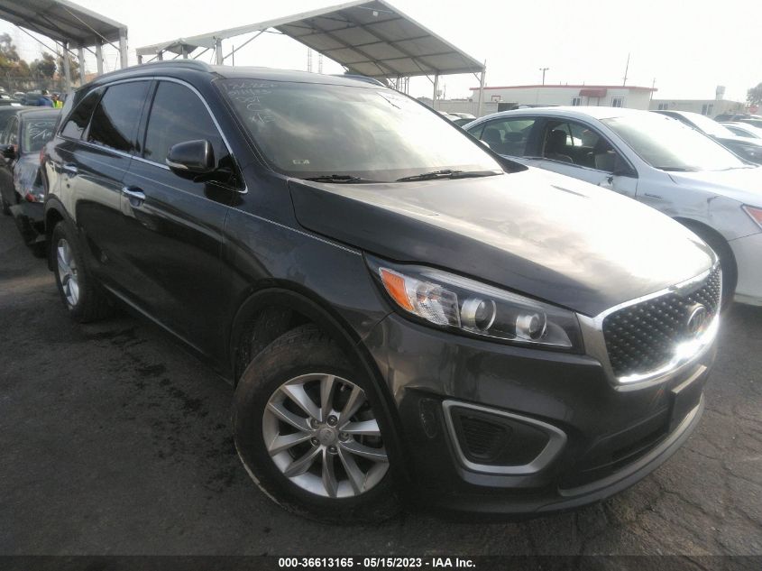 2016 Kia Sorento Lx VIN: 5XYPG4A30GG011448 Lot: 36613165