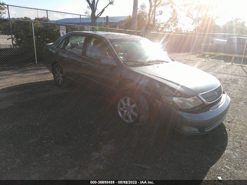 2001 Toyota Avalon Xls W/Bucket Seats VIN: 4T1BF28BX1U144153 Lot: 36613181